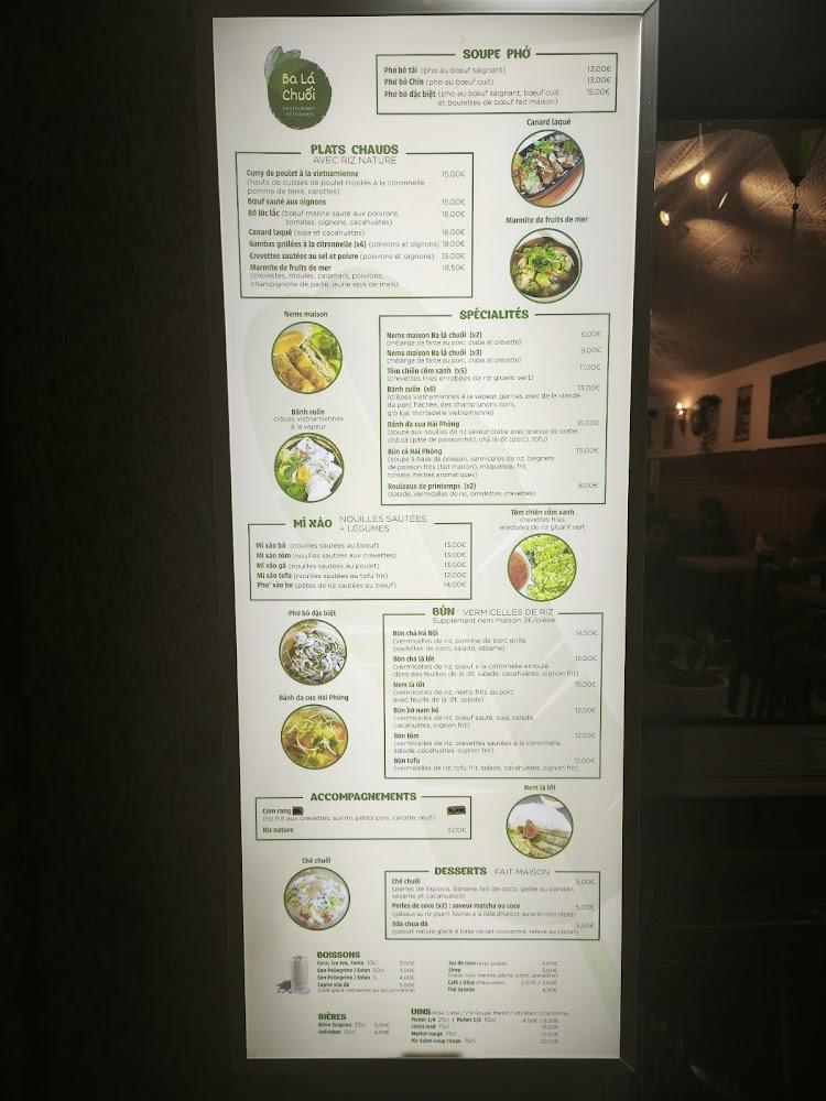 Ba La Chuoi - Menu Image 2