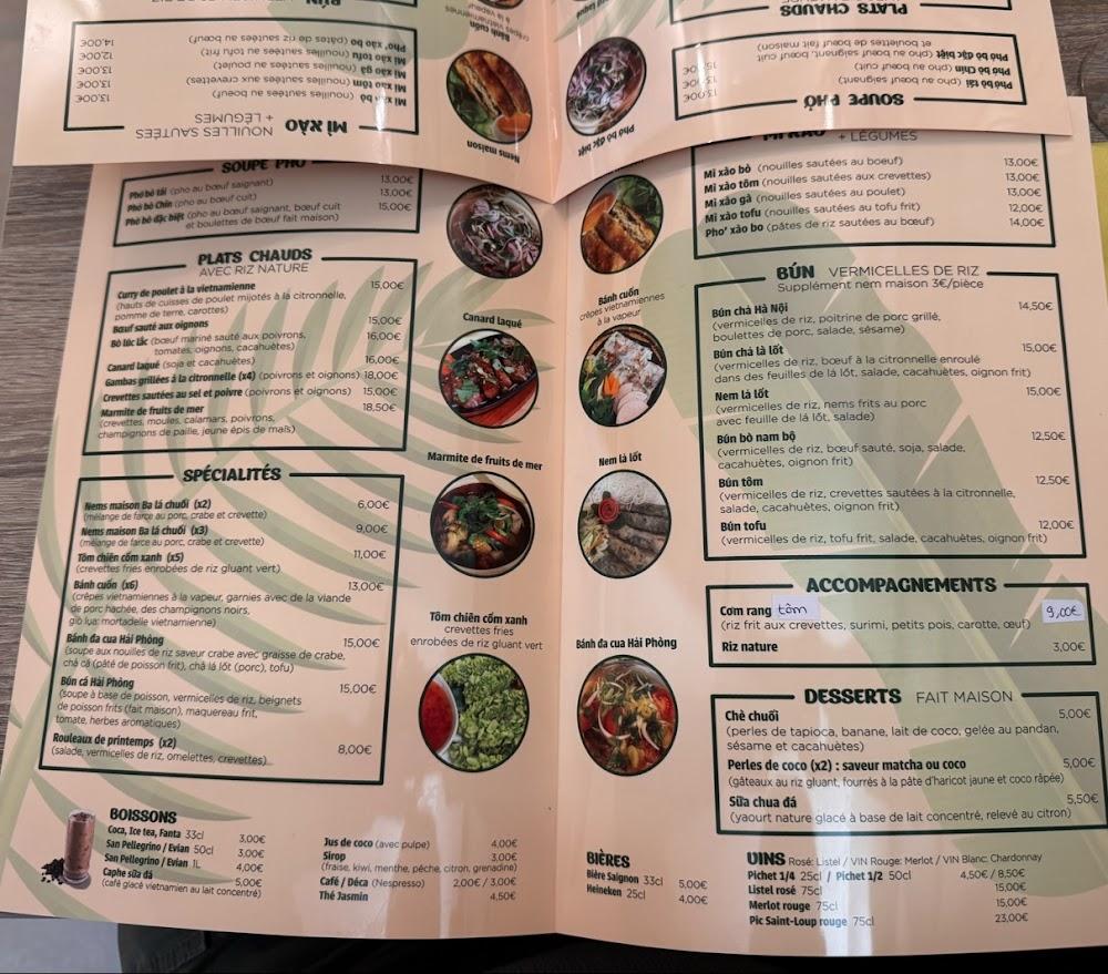 Ba La Chuoi - Menu Image 3