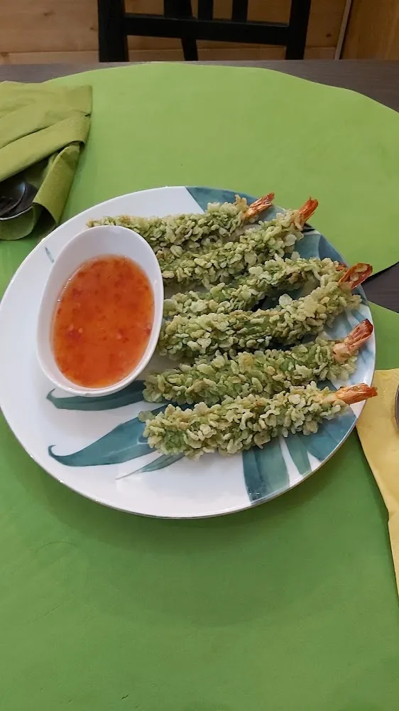 Tôm Chiên Cốm Xanh X6